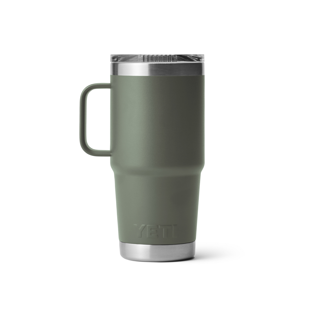 YETI Rambler 20 oz Travel Mug, Stainless Steel, Vacuum Insulated with  Stronghold Lid, Northwoods Green : : Home