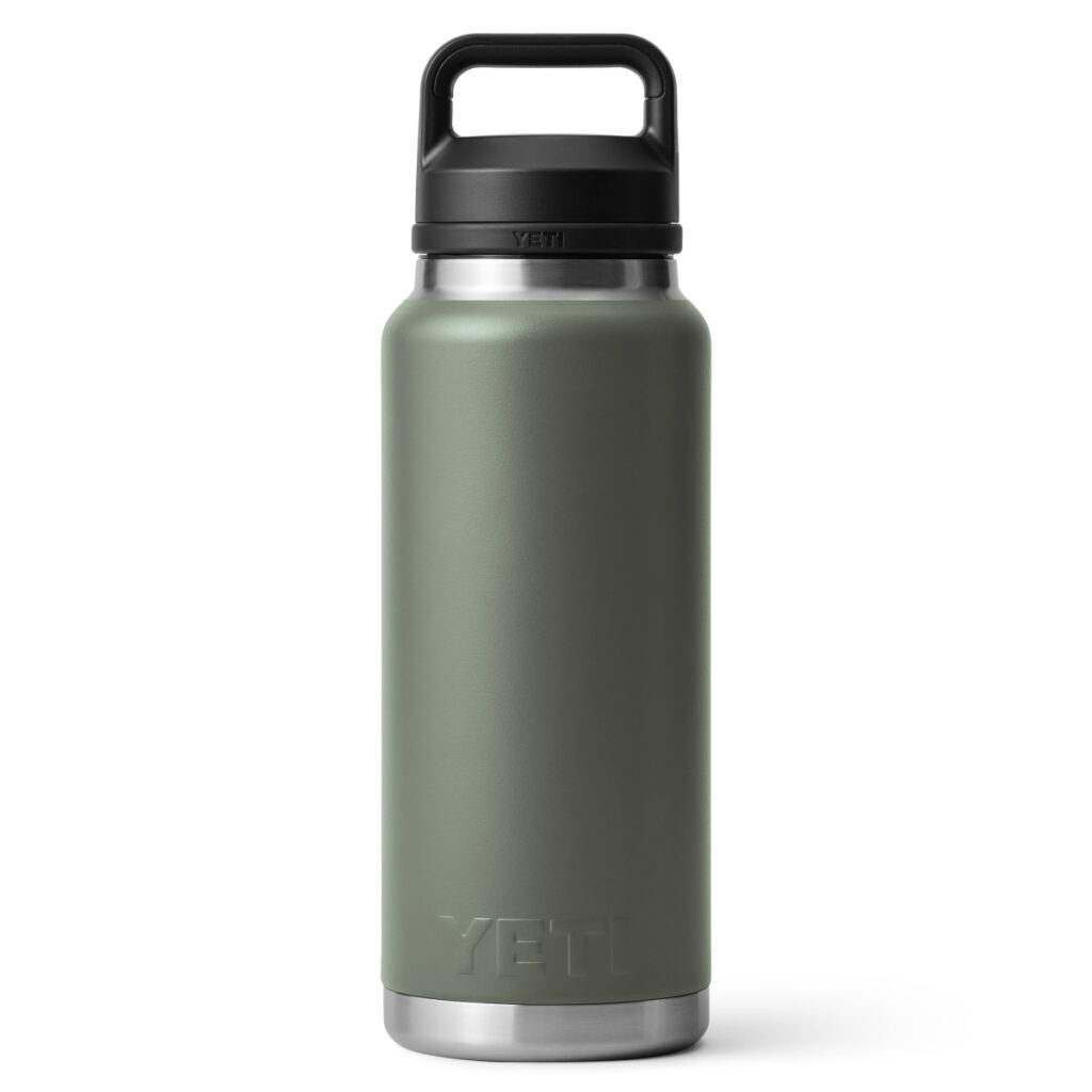 YETI 36oz Water Bottle Camp Green with CWA Logo — California Waterfowl
