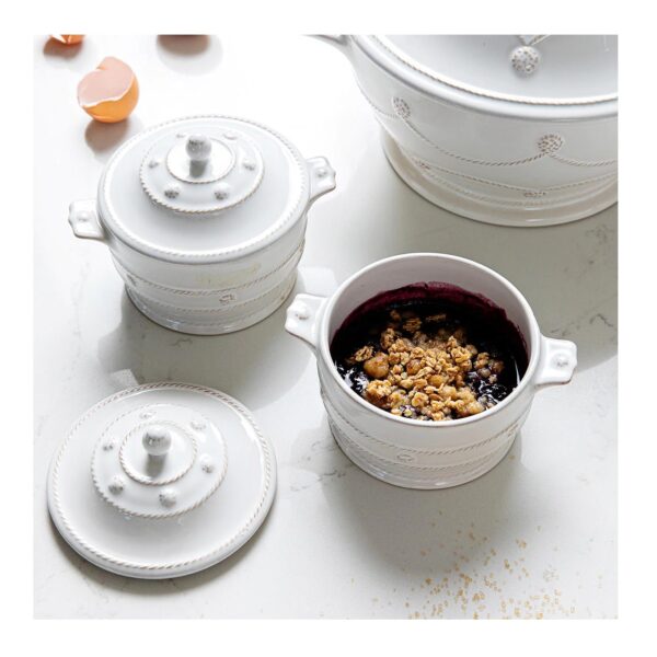 Juliska Berry & Thread Mini Cocotte - Whitewash