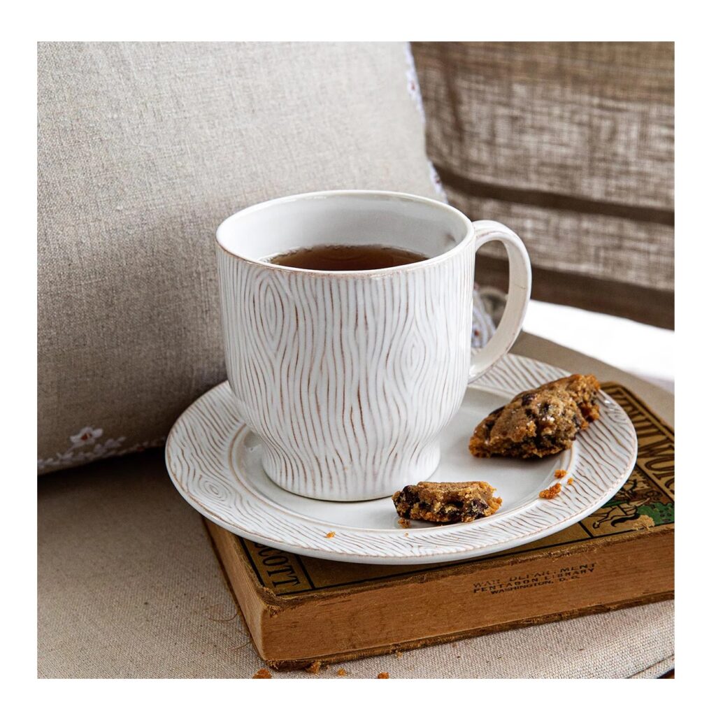 Juliska Blenheim Oak Mug - Whitewash
