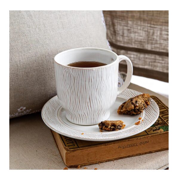 Juliska Blenheim Oak Mug - Whitewash