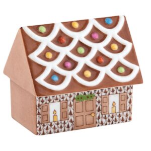 Herend Cozy Gingerbread House - Chocolate