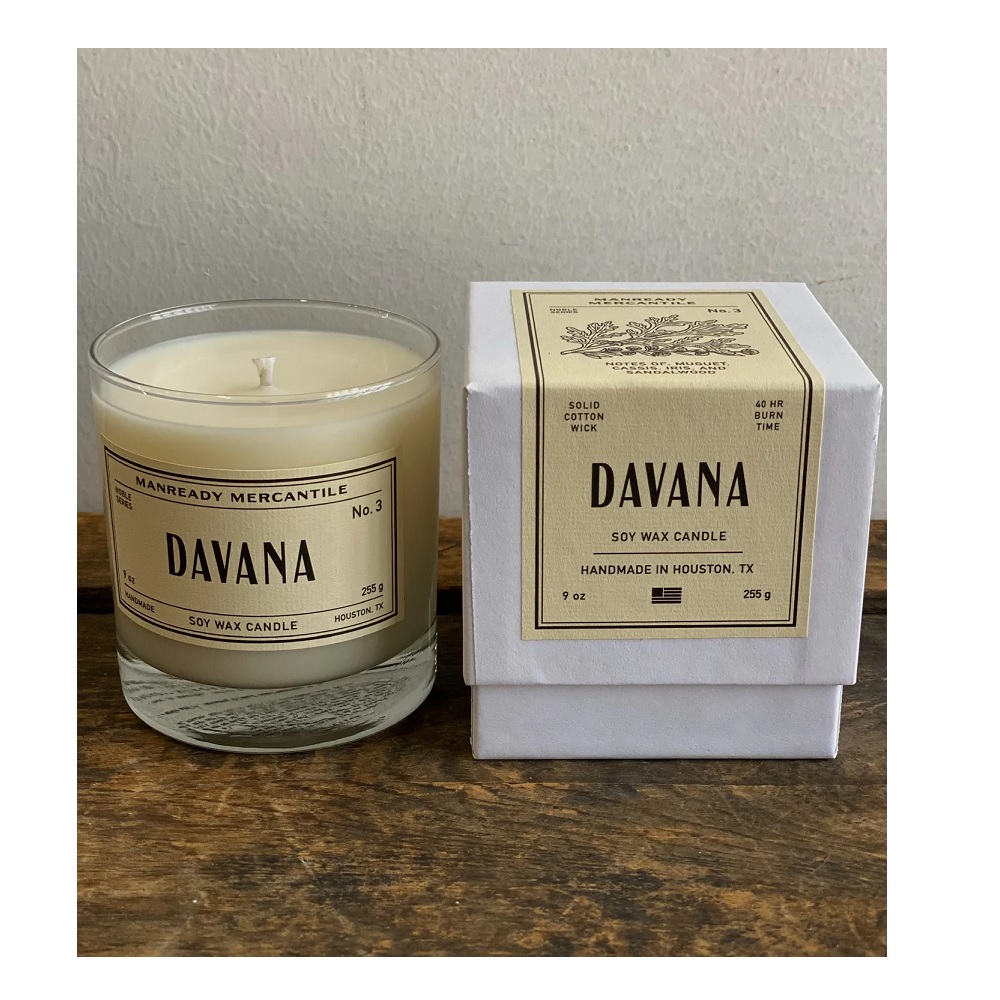 The Noble Series Soy Candle - Davana