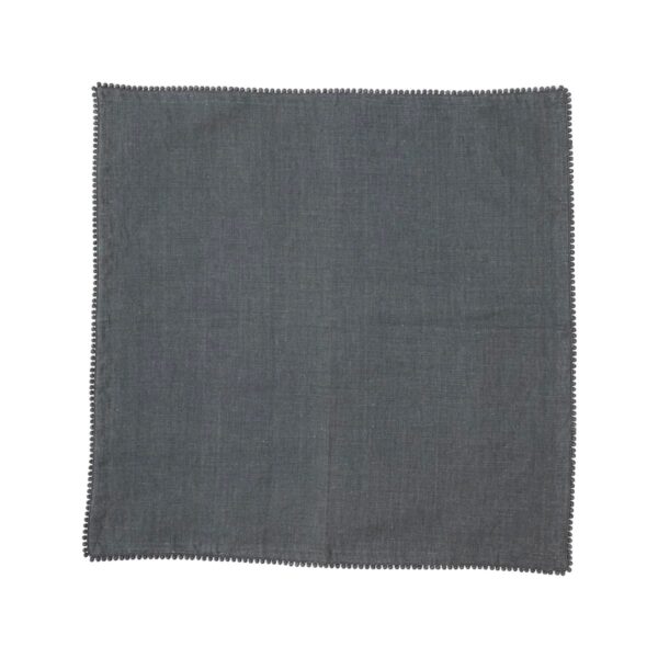 Juliska Berry Trim Napkin - Flint