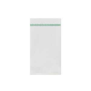 Vietri Papersoft Guest Towels (Pack of 20) - Fringe Green