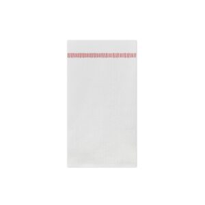 Vietri Papersoft Guest Towels (Pack of 20) - Fringe Red