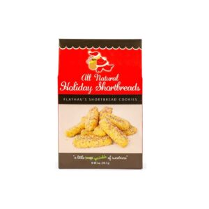 All-Natural Holiday Shortbread Cookies