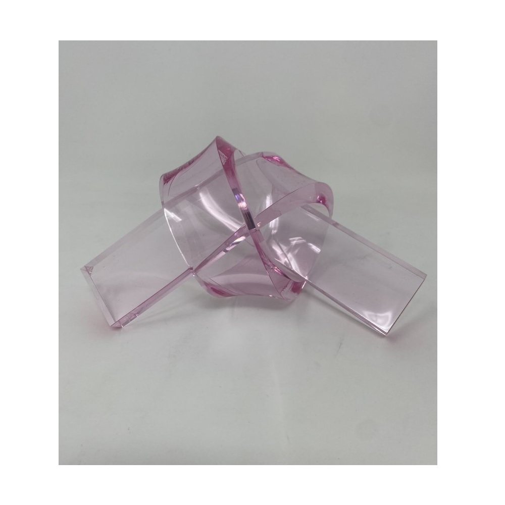 Honolulu Pink Acrylic Love Knot