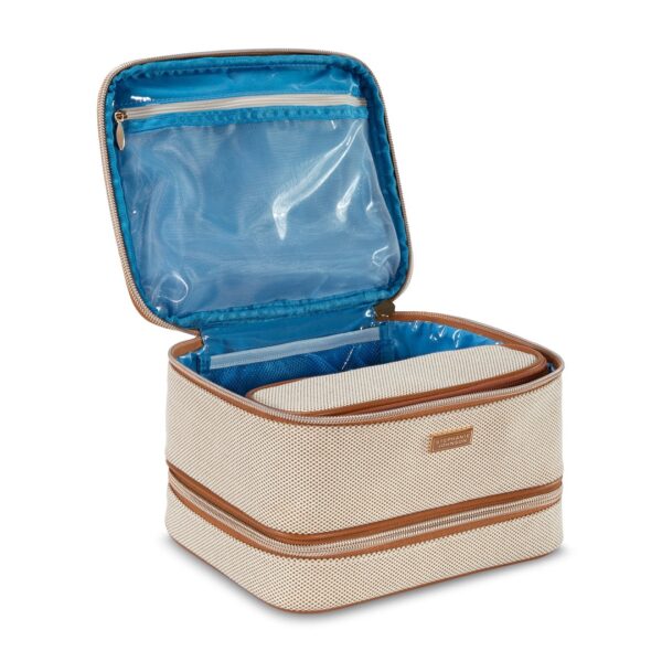 Jenny Train Cosmetics Case - Tropea Ivory