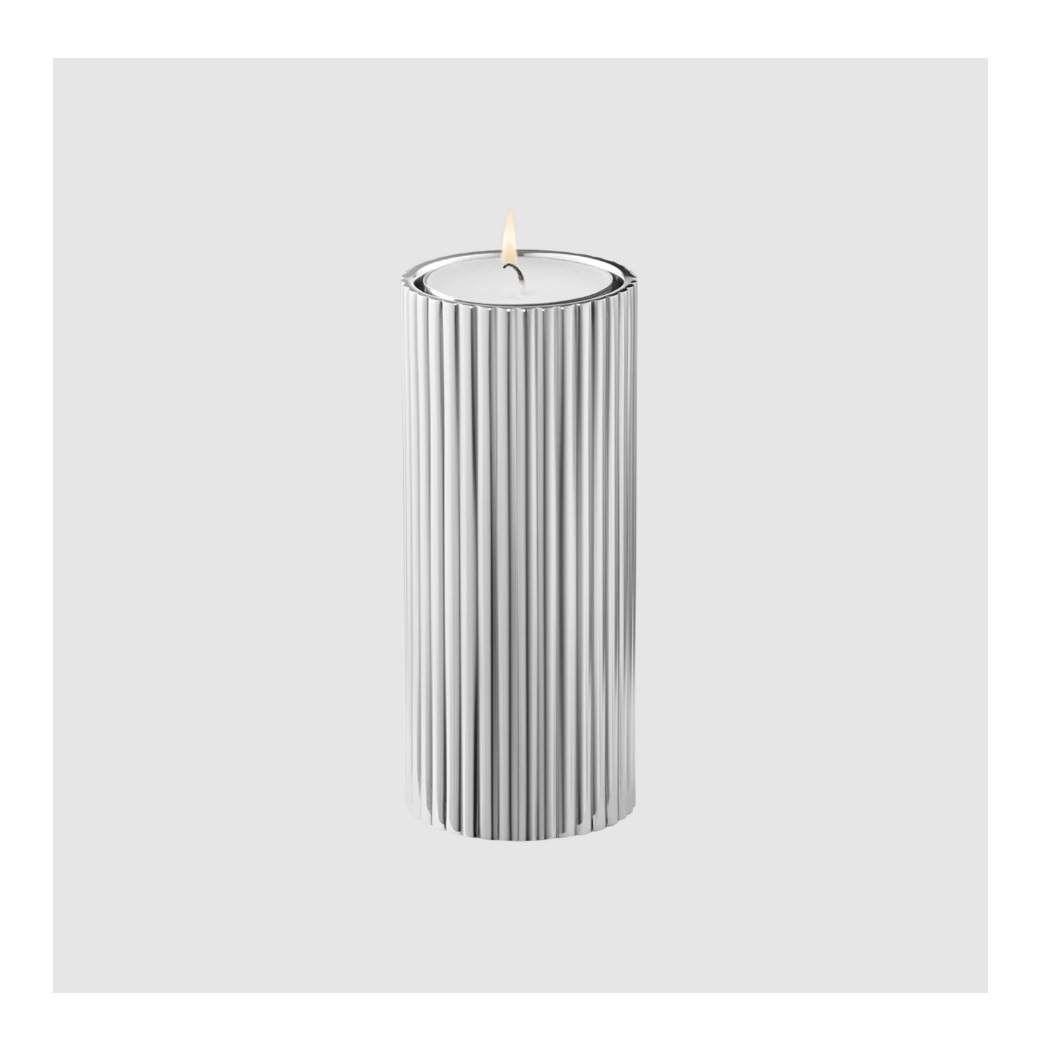 Jensen Bernadotte Tealight/Taper Candle Holder Medium Berings