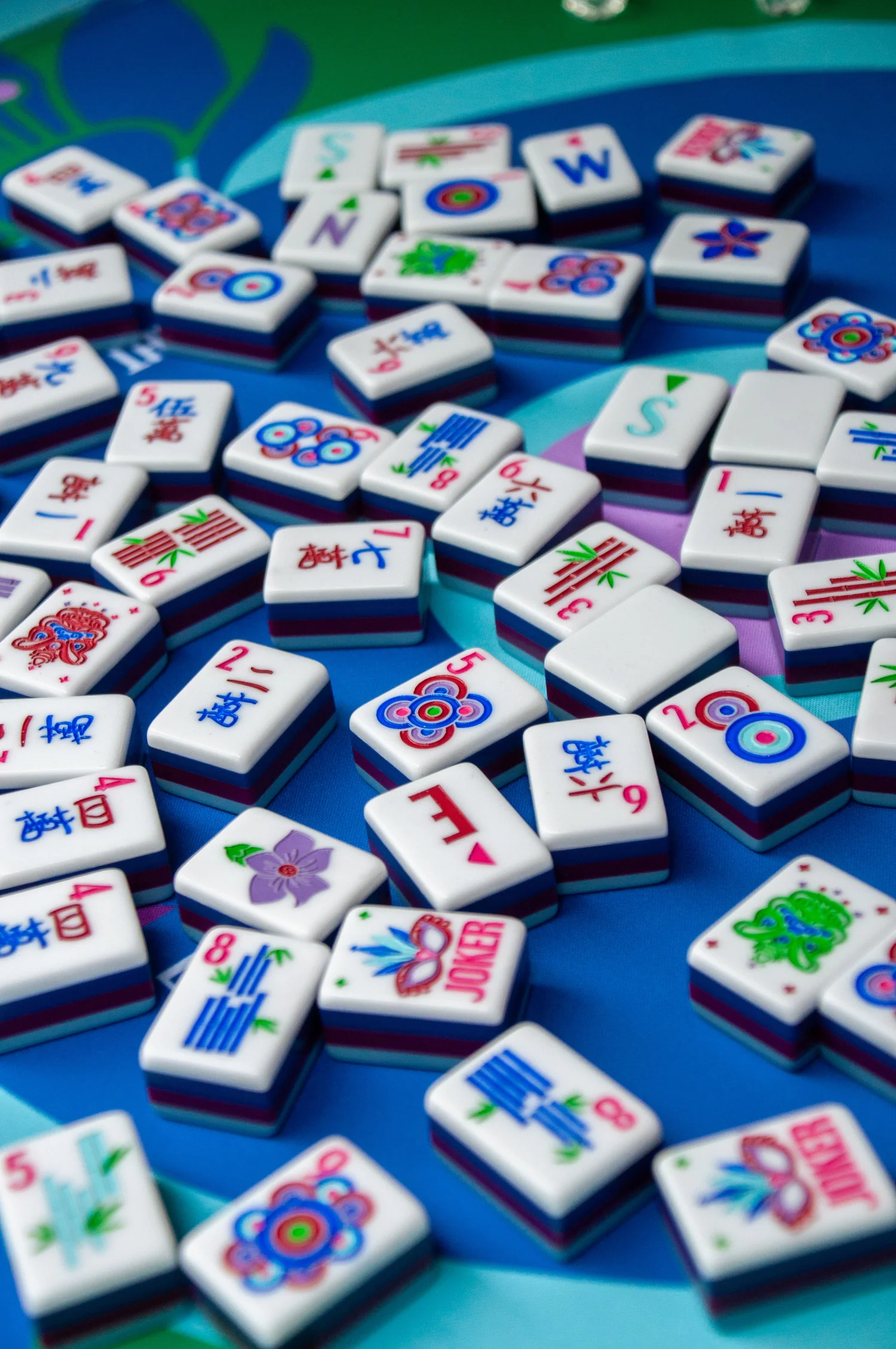 Oh My Mahjong Soiree Tiles | Berings