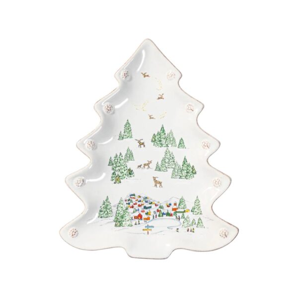 Juliska Berry & Thread North Pole Small Tree Tray