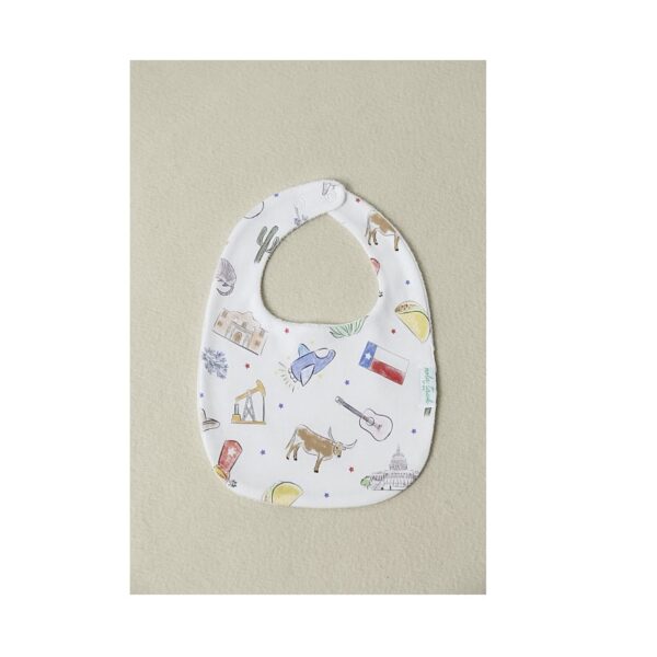 Nola Tawk Texas Kids Cotton Bib