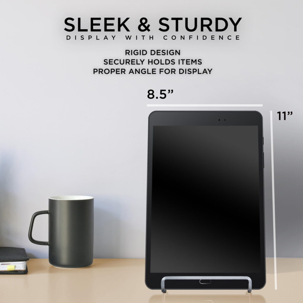 Tripar 6in Silver Painted Square Wire Stand2