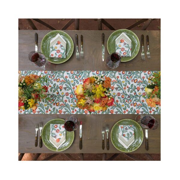 Pomegranate Emma Crimson & Clover Table Runner