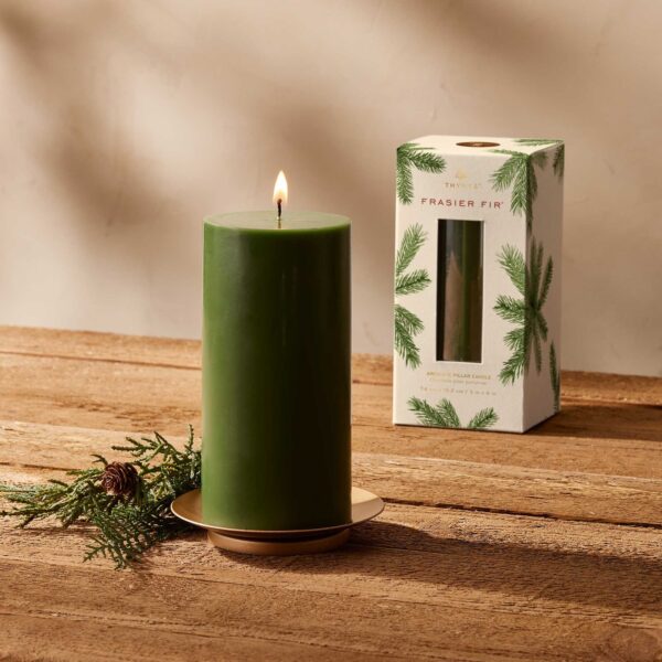 Frasier Fir Pillar Candle - Large