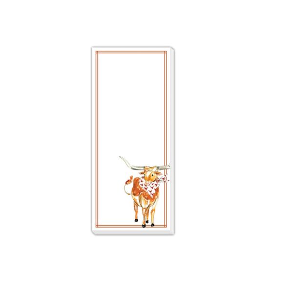 Longhorn Skinny Notepad