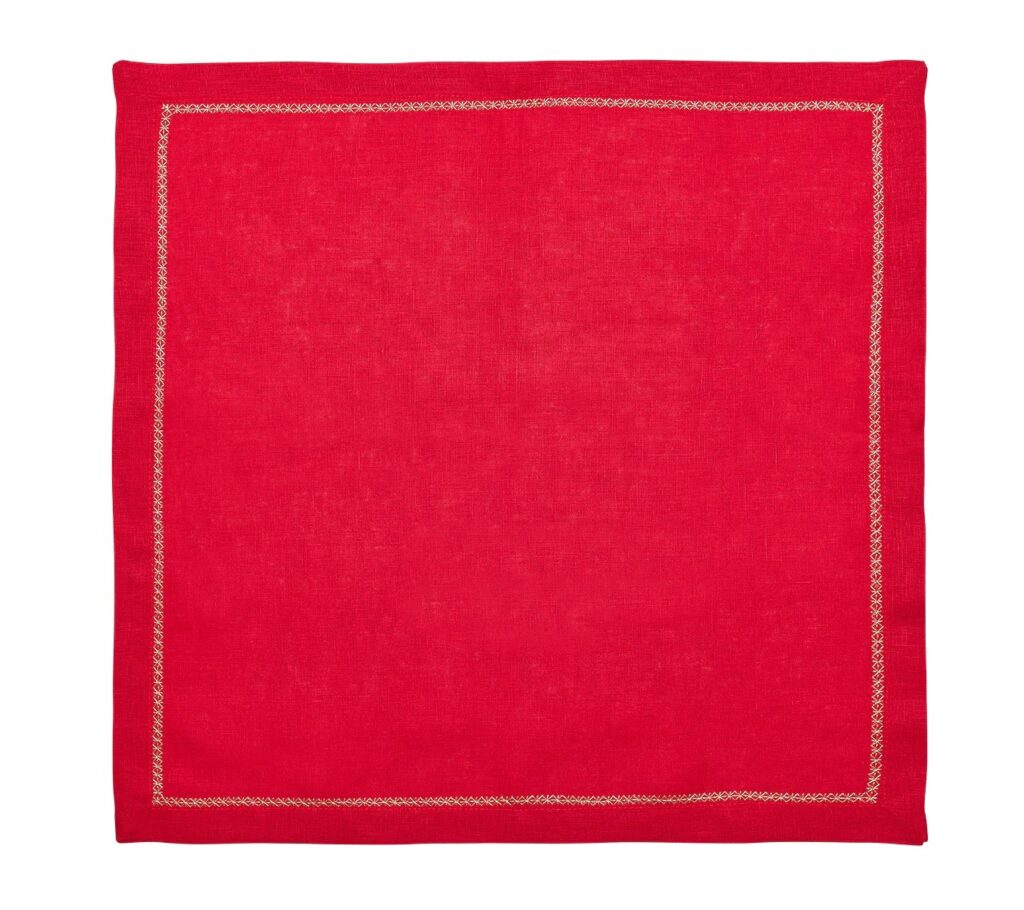 Kim Seybert Classic Napkin in Red
