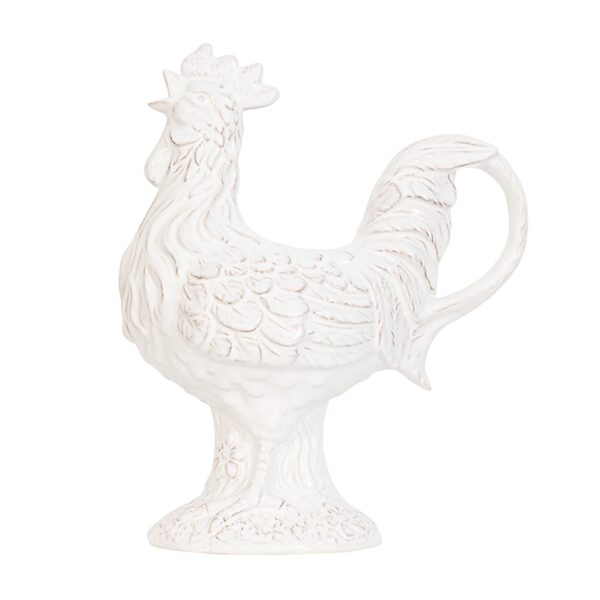 Juliska Clever Creatures Ceramic Rooster Pitcher