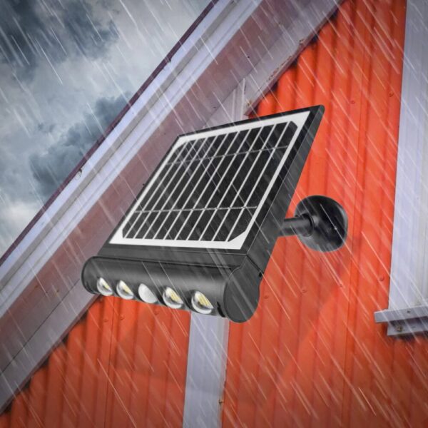WAGAN In & Out Detachable Solar Wall Light 1000 Lumens