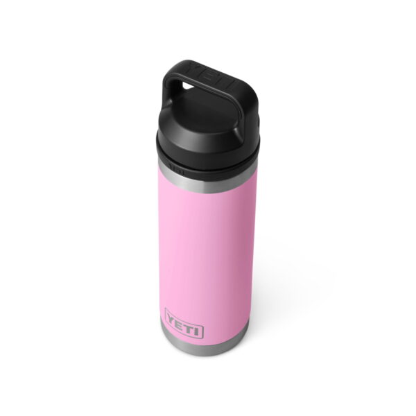 Yeti Rambler 18oz Water Bottle with Chug Cap - Power Pink