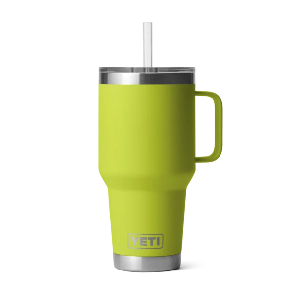 Yeti Rambler 35oz Mug with Straw Lid - Chartreuse1