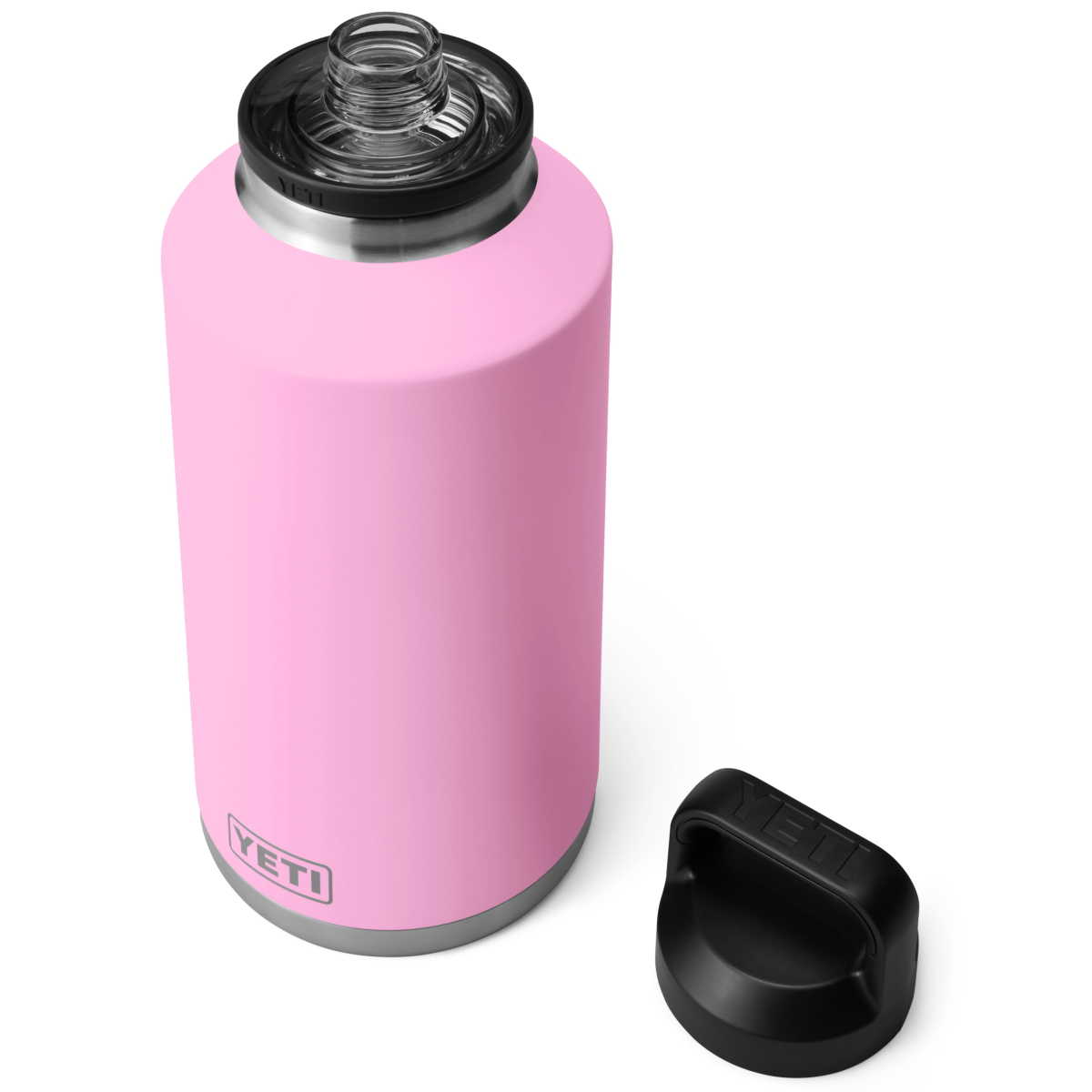 Yeti Rambler Water Bottle with Chug Cap - 18 oz - Power Pink - Grange Co-op