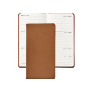 2024 6" Pocket Journal - British Tan Traditional Leather