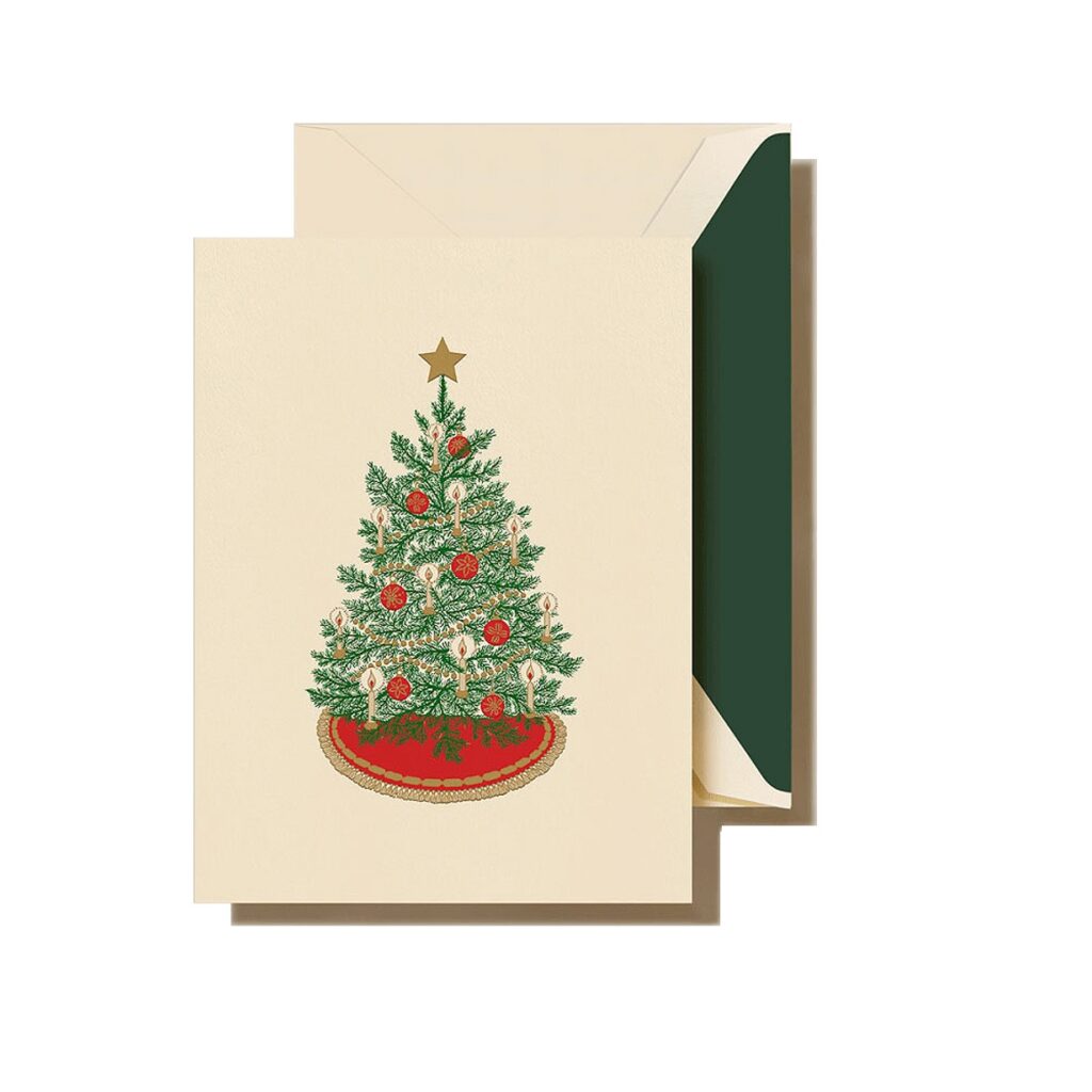 Candlelight Christmas Tree Boxed Greeting Cards Candlelight Christmas Tree Boxed Greeting Cards