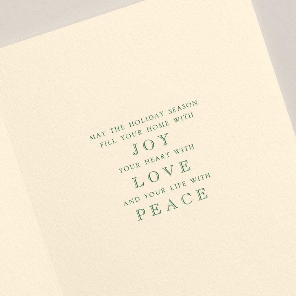 Candlelight Christmas Tree Boxed Greeting Cards