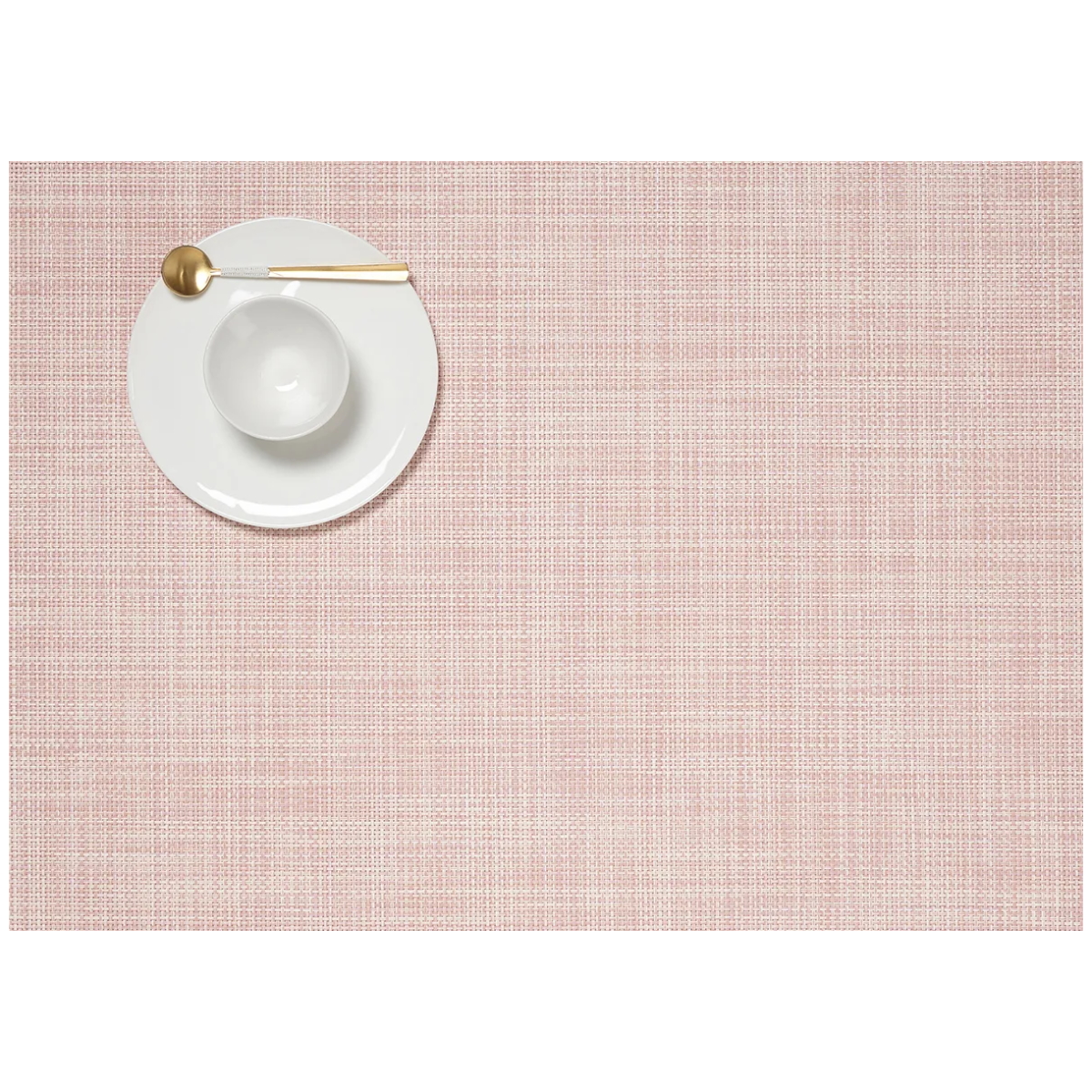 Chilewich Mini Basketweave Placemat - Blush