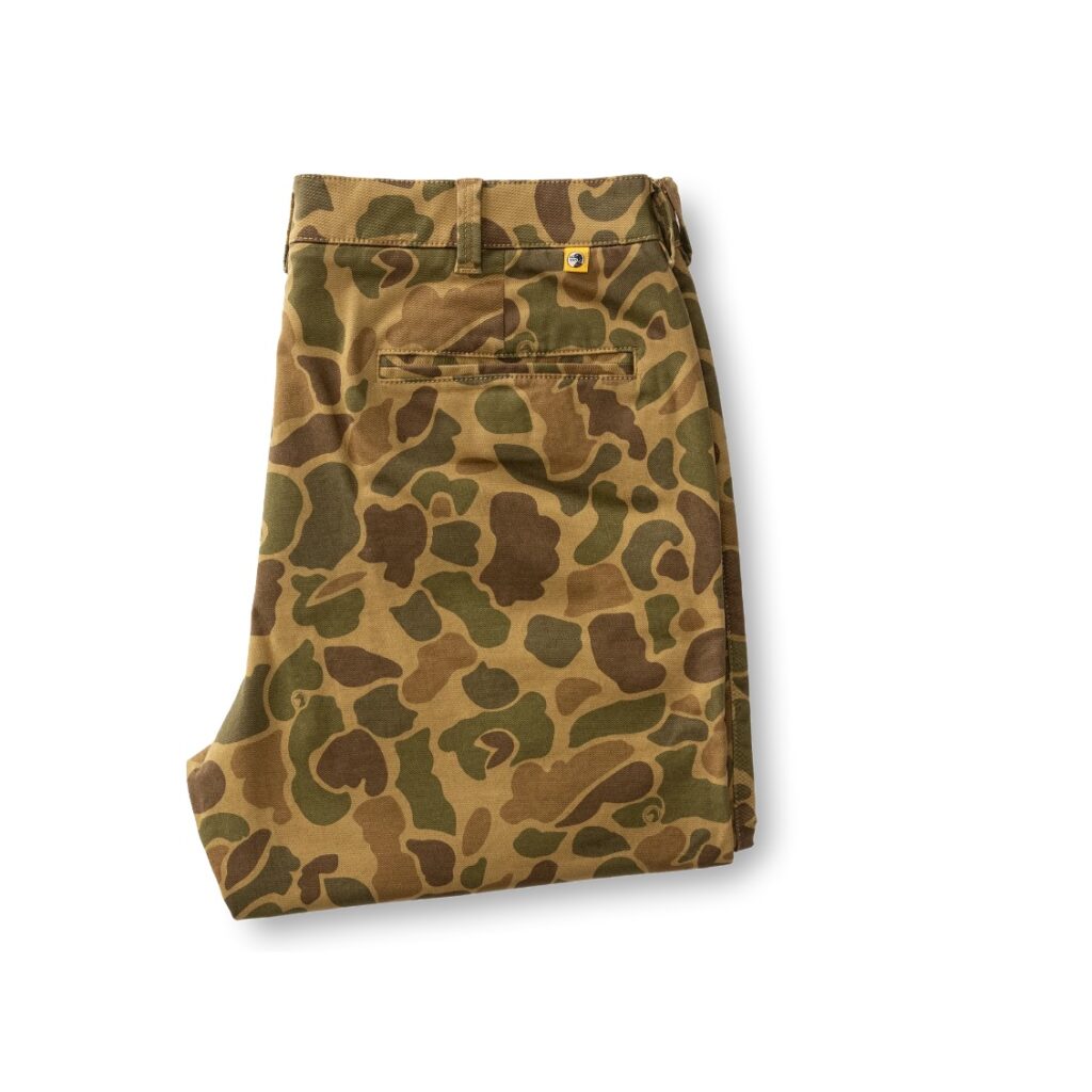 Duck Head Classic Fit Gold School Chino Camo Berings