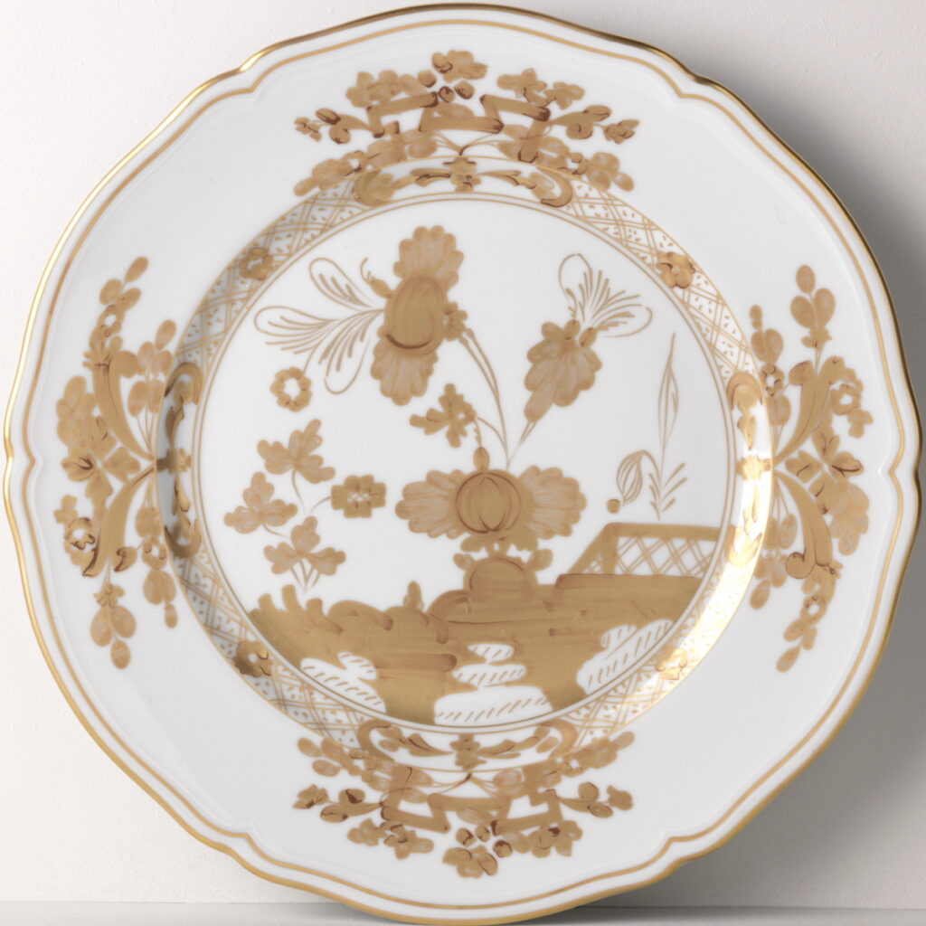 Ginori 1735 Oriente Italiano Charger - Aurum