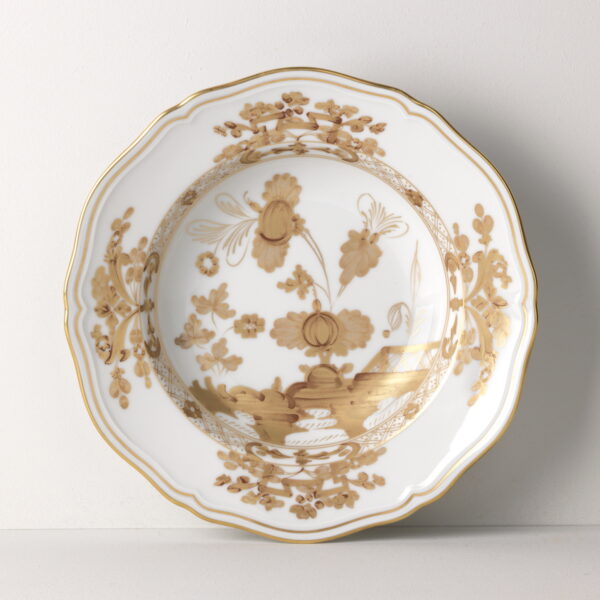Ginori 1735 Oriente Italiano Soup Plate - Aurum