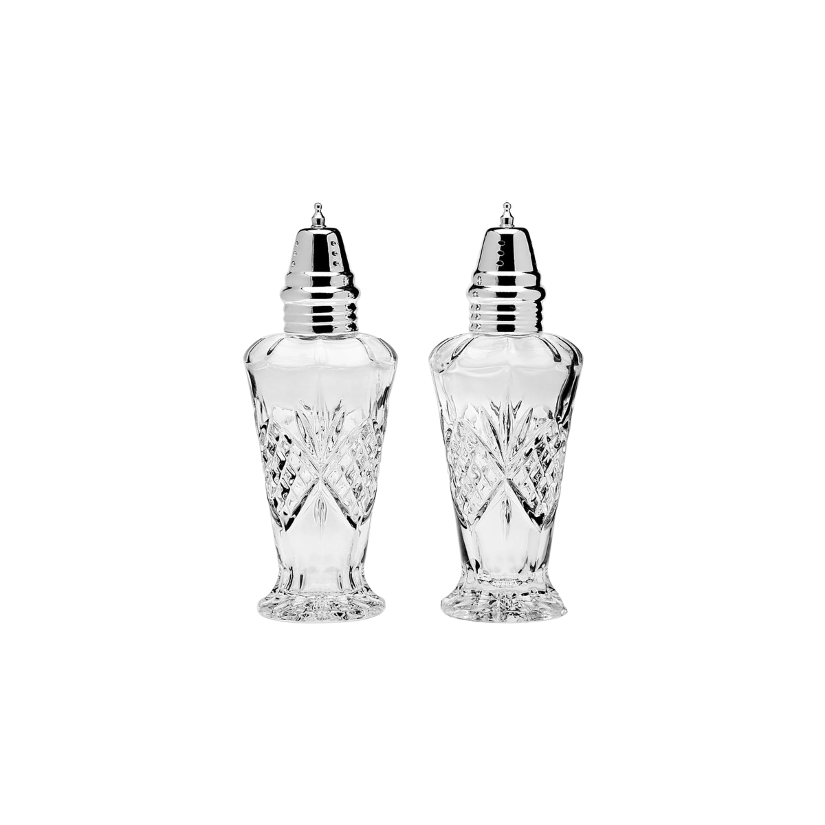 Godinger Dublin Crystal Salt & Pepper Shaker Set