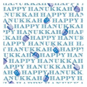 Caspari Happy Hanukkah Gift Wrapping Paper
