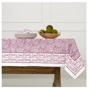 Pomegranate Tapestry Eggplant Tablecloth