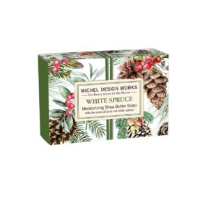 White Spruce Boxed Single Soap