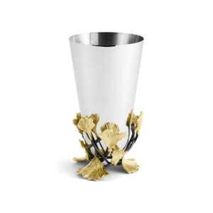 Michael Aram Golden Ginkgo Vase - Medium