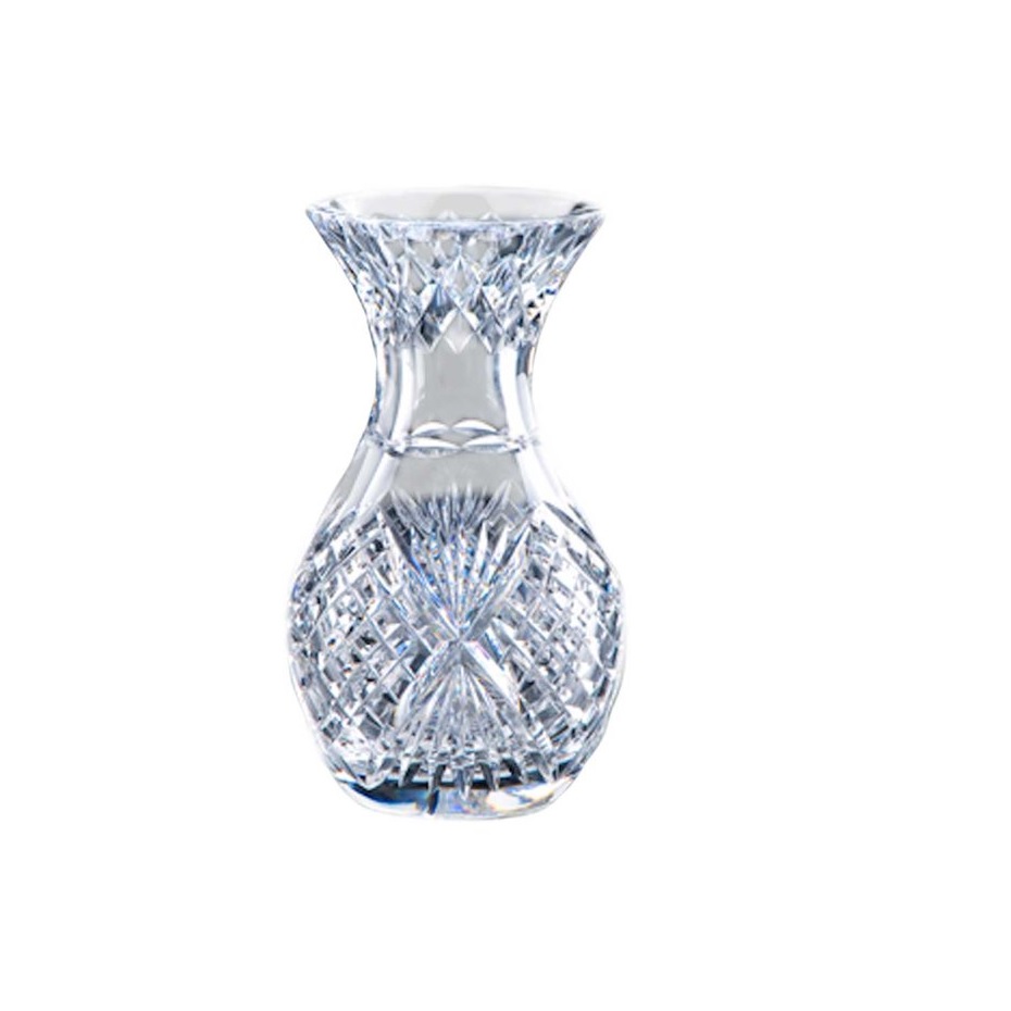 Heritage Irish Crystal Violet Vase 6"