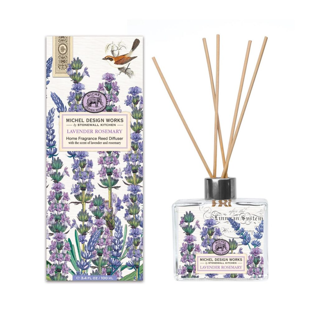 Michel Design Lavender Rosemary Home Fragrance Reed Diffuser