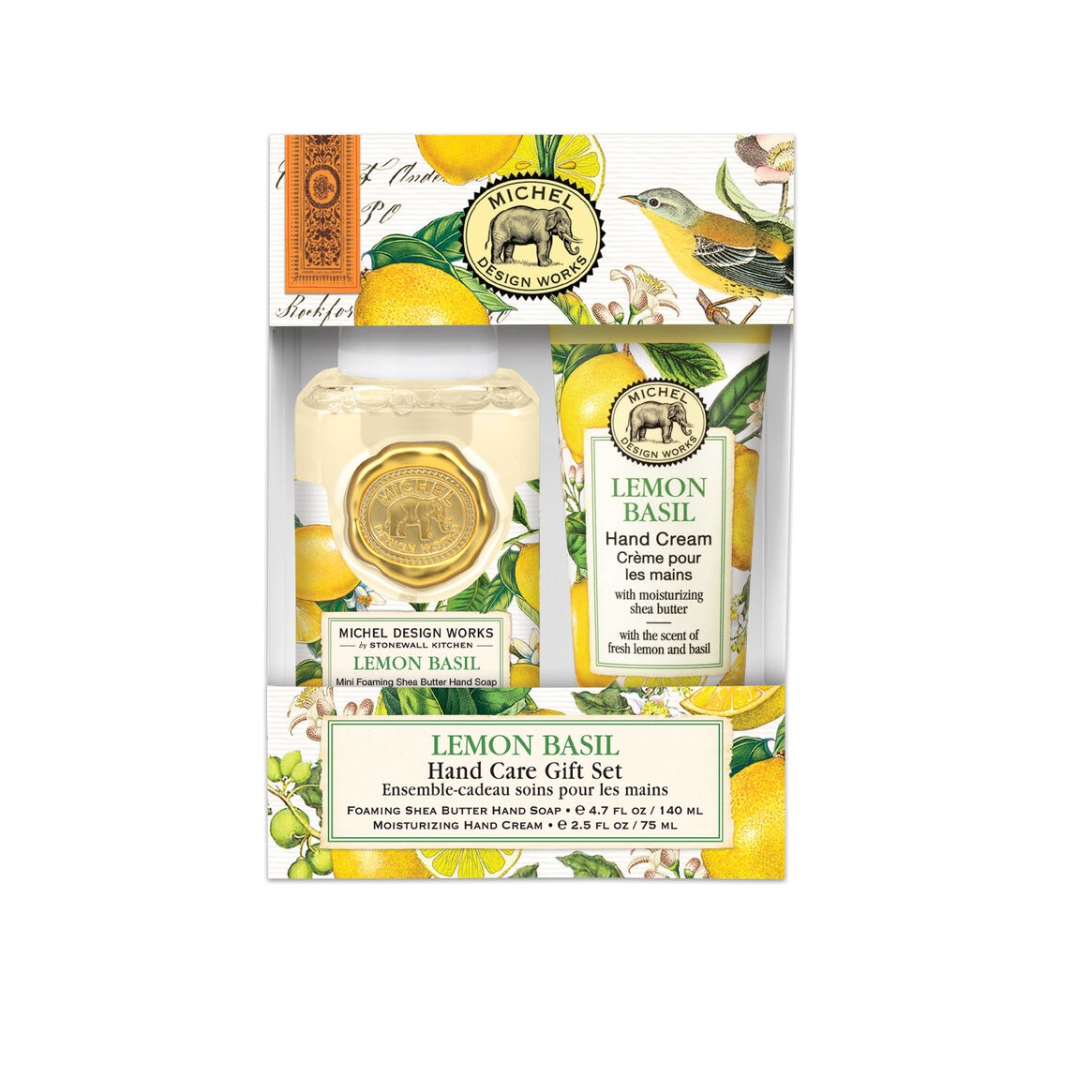 Michel Design Lemon Basil Hand Care Gift Set