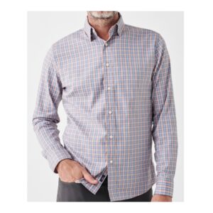 Faherty The Movement Long Sleeve Shirt - Morning Cove