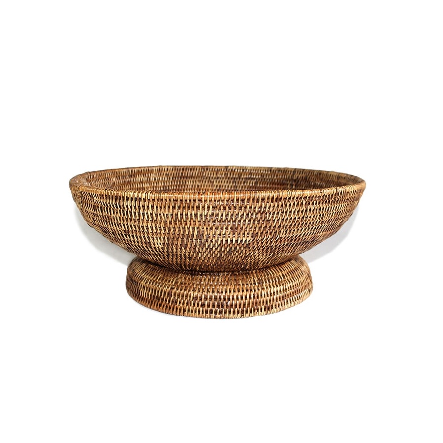 Matahari Round Pedestal Fruit Basket