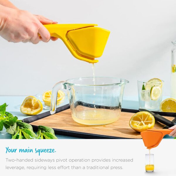 Dreamfarm 10" Lemon Fluicer Easy Squeeze Manual Lemon Juicer