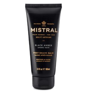 Mistral After Shave Soothing Balm - Black Amber