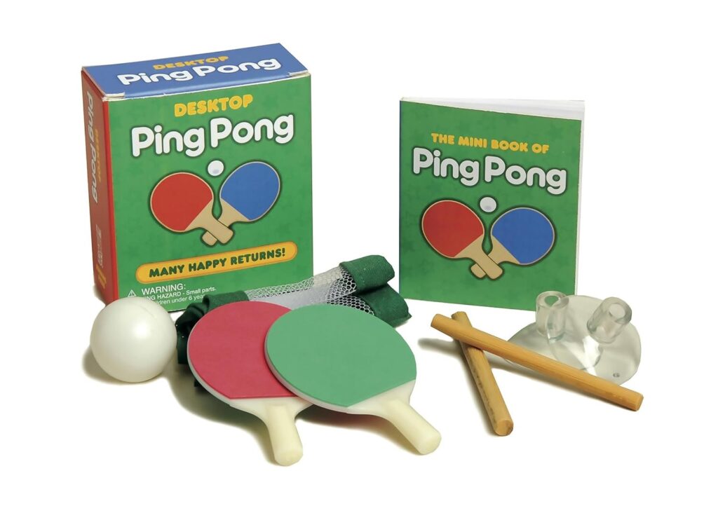 Desktop Ping Pong (RP Minis) (Paperback)