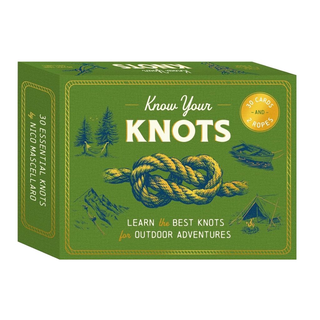 Know Your Knots: Learn the best knots for outdoor adventures (Cards)