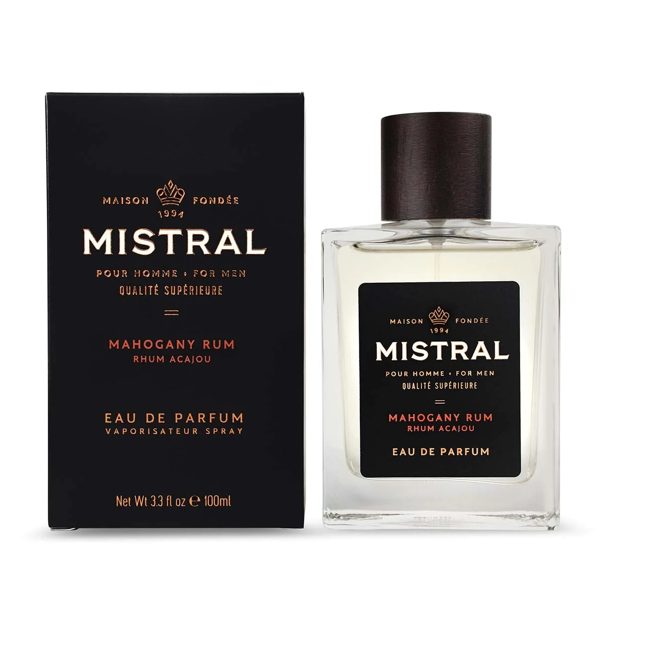 Mistral Mahogany Rum Eau De Parfum