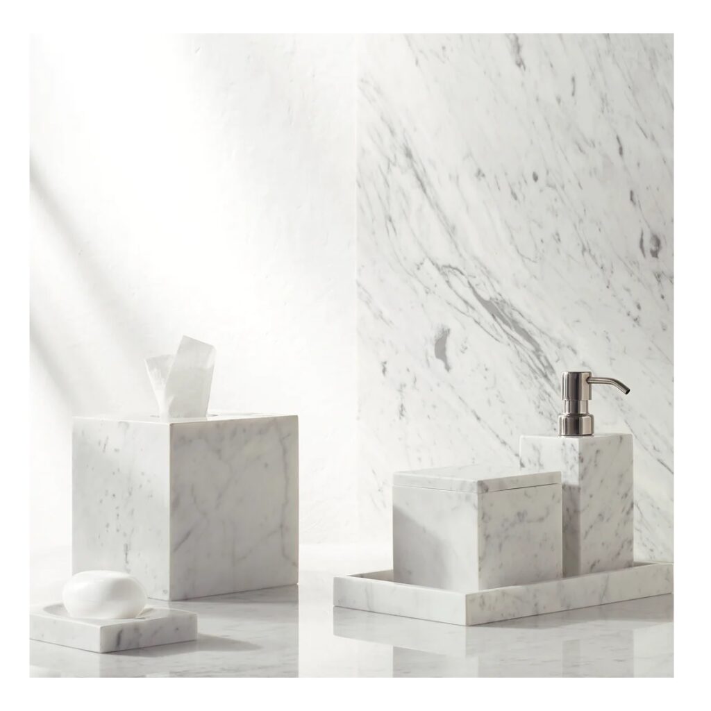 Kassatex Marmol Tissue Holder